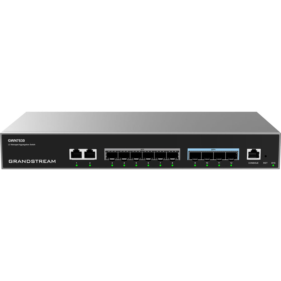 GWN7830 Layer 3 Aggregation Switches: High-Performance Networking Made Easy