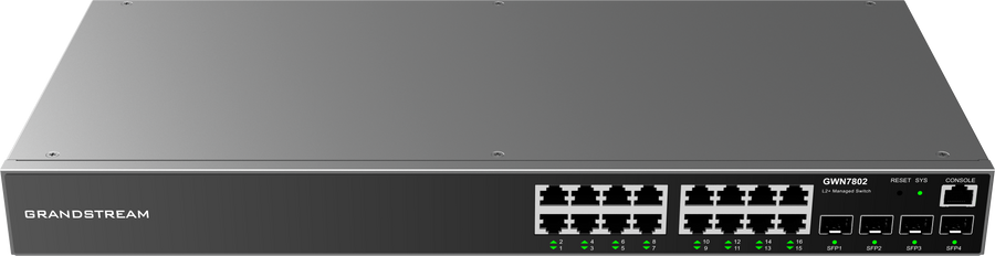 GWN7802 Layer 2+ Network Switches